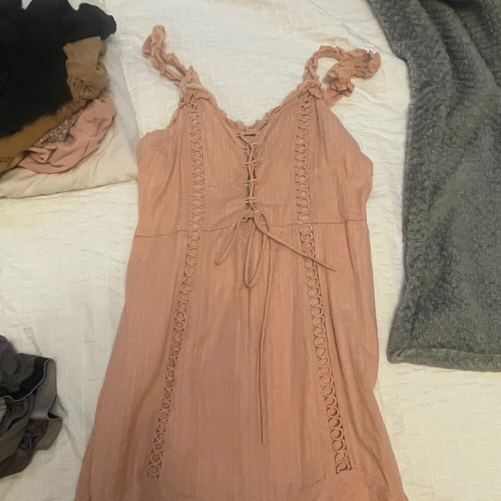 Kiss the Sky Pink Dress